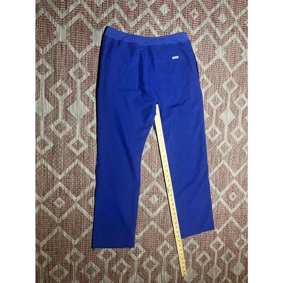 Figs Threads for Threads Blue Nursing Drawstring Pants Size Small - Picture 3 of 5